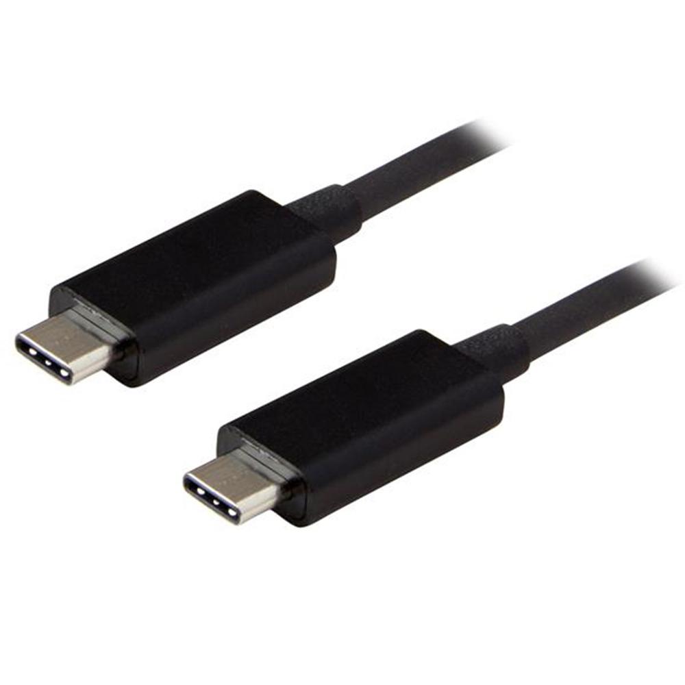 CABLE USB TIPO C STARTECH 1M/ MACHO-MACHO/ NEGRO