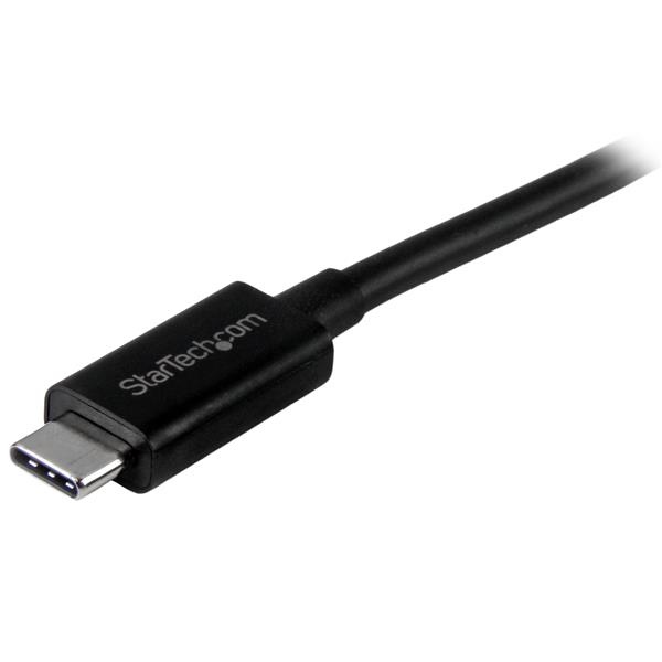 CABLE USB TIPO C STARTECH 1M/ MACHO-MACHO/ NEGRO