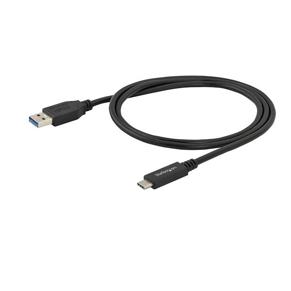 CABLE USB TIPO C A USB TIPO A STARTECH 1M/ MACHO-MACHO/ NEGRO