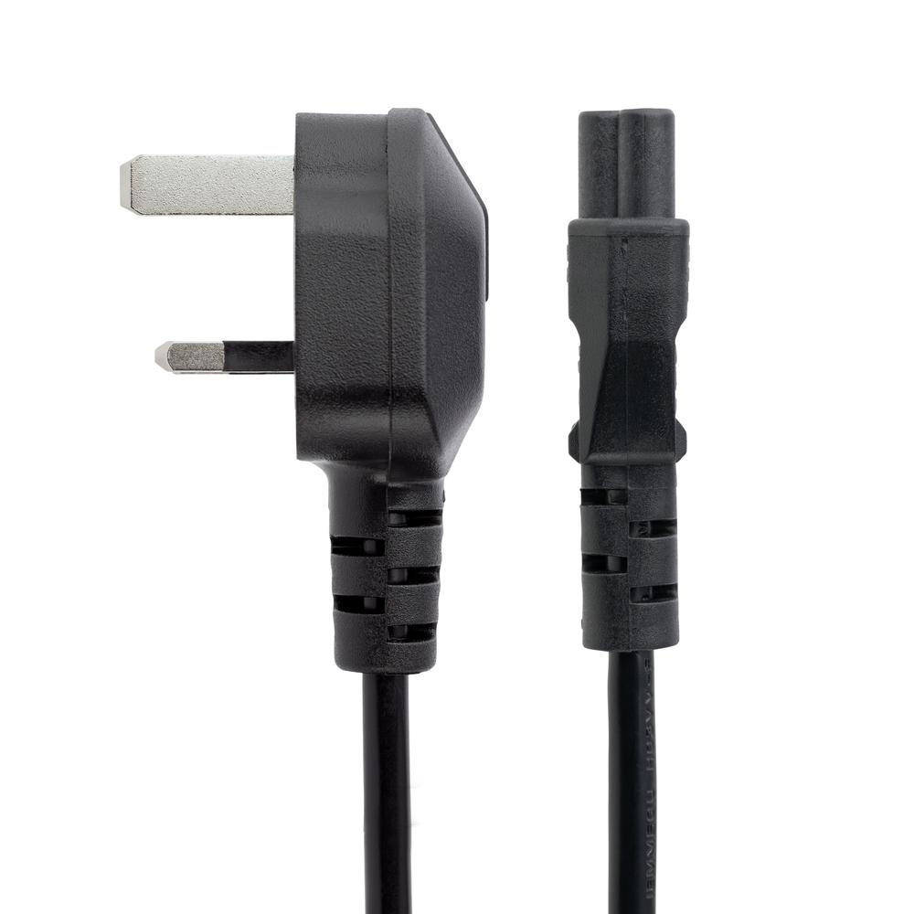 CABLE BS1363 A C5 STARTECH 1M/ MACHO-HEMBRA/ NEGRO