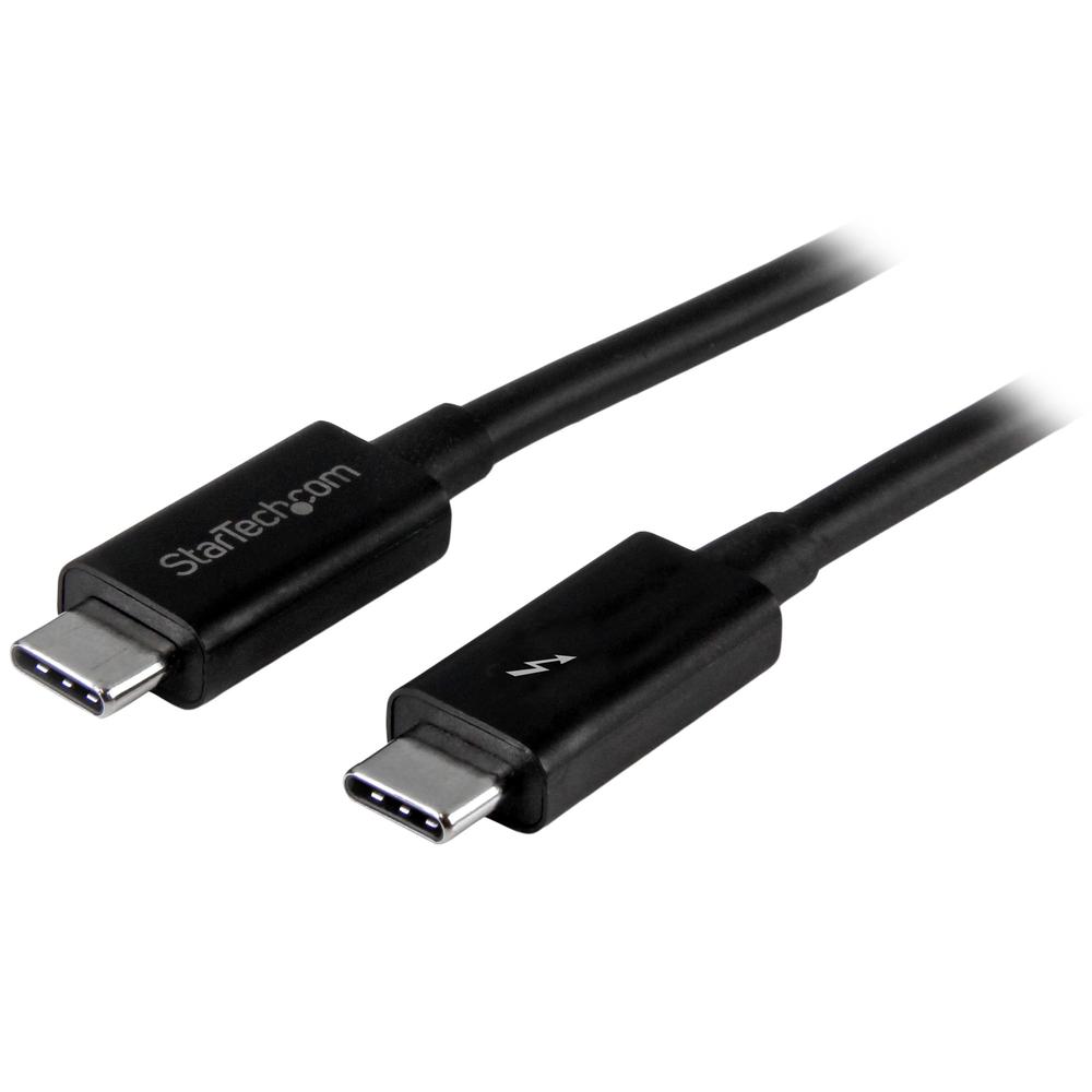 CABLE USB TIPO C STARTECH 1M/ MACHO-MACHO/ NEGRO