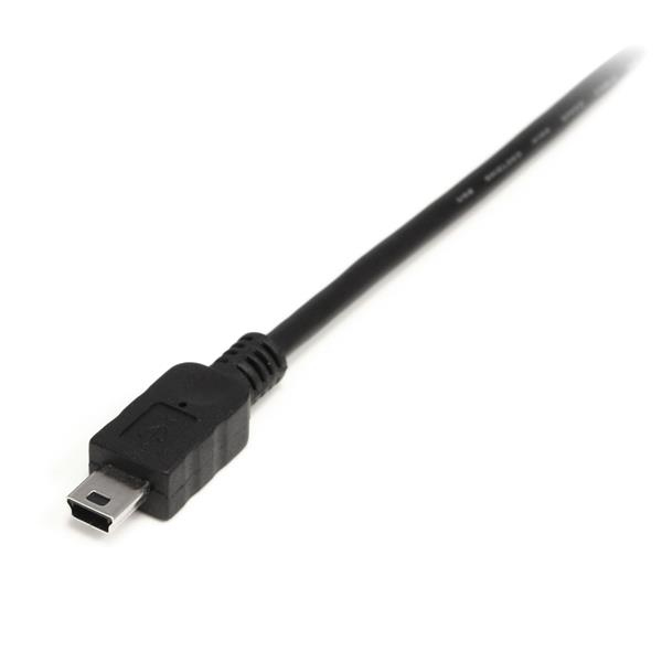 CABLE USB TIPO A A MINI USB TIPO B STARTECH 1M/ MACHO-MACHO/ NEGRO