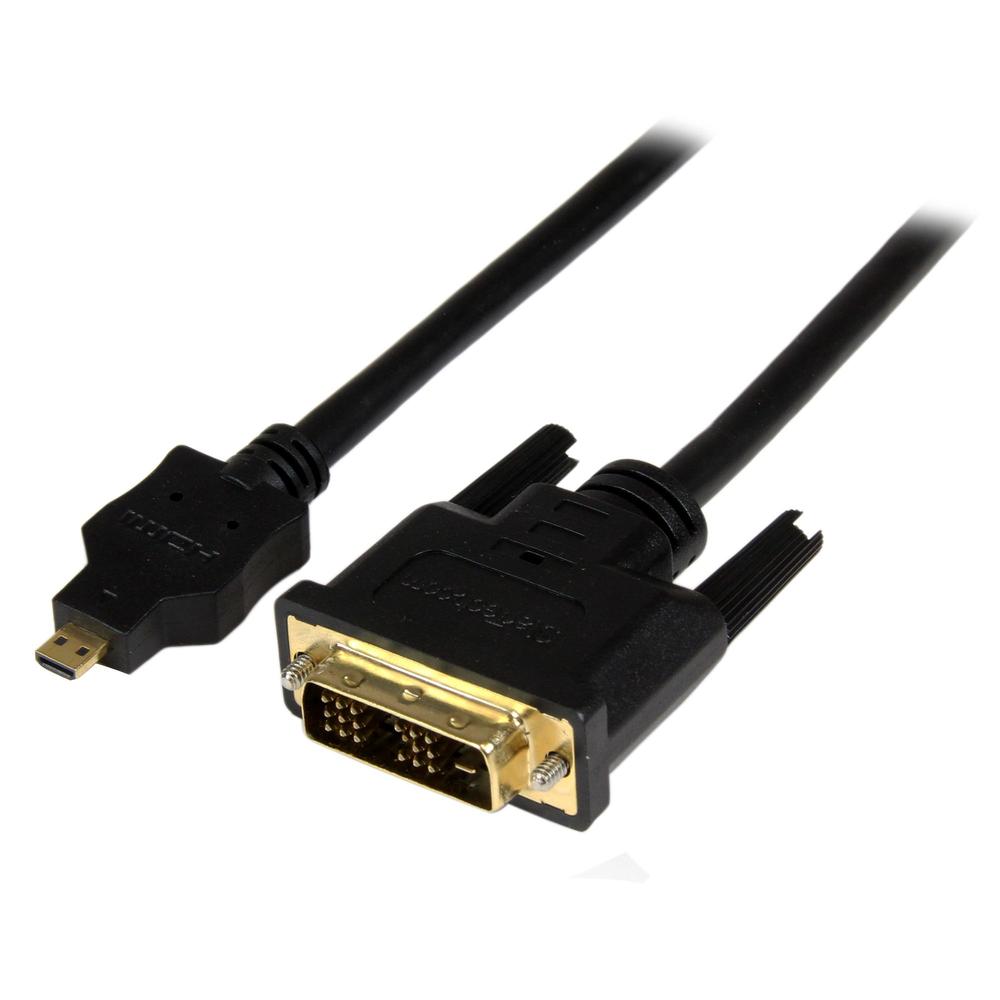 CABLE MICRO HDMI A DVI-D STARTECH 1M/ MACHO-MACHO/ NEGRO
