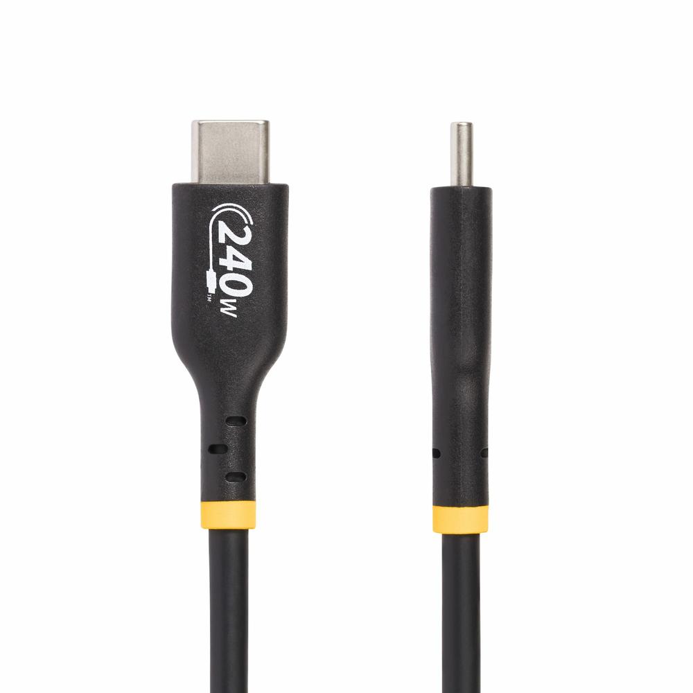 CABLE UBS TIPO C STARTECH 1M/ MACHO-MACHO/ NEGRO
