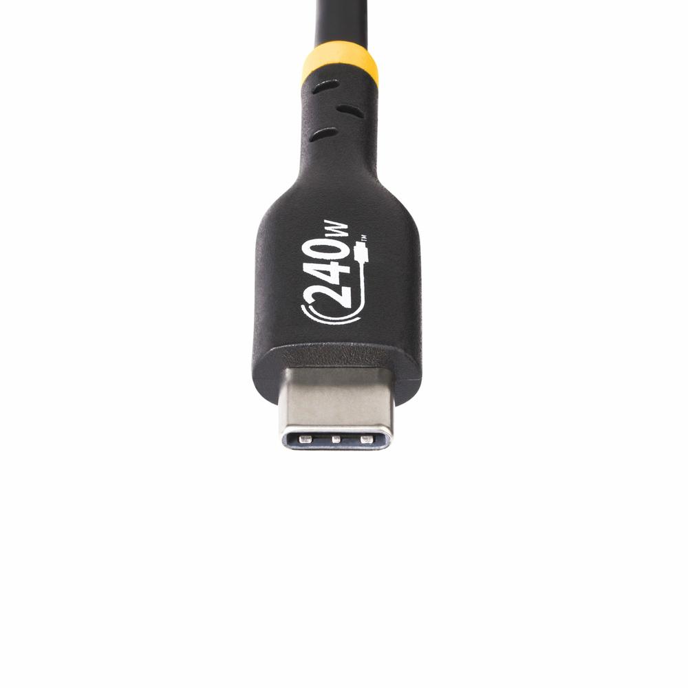 CABLE UBS TIPO C STARTECH 1M/ MACHO-MACHO/ NEGRO