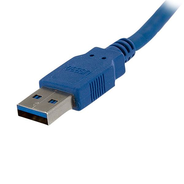 CABLE USB TIPO A STARTECH 1M/ MACHO-HEMBRA/ AZUL
