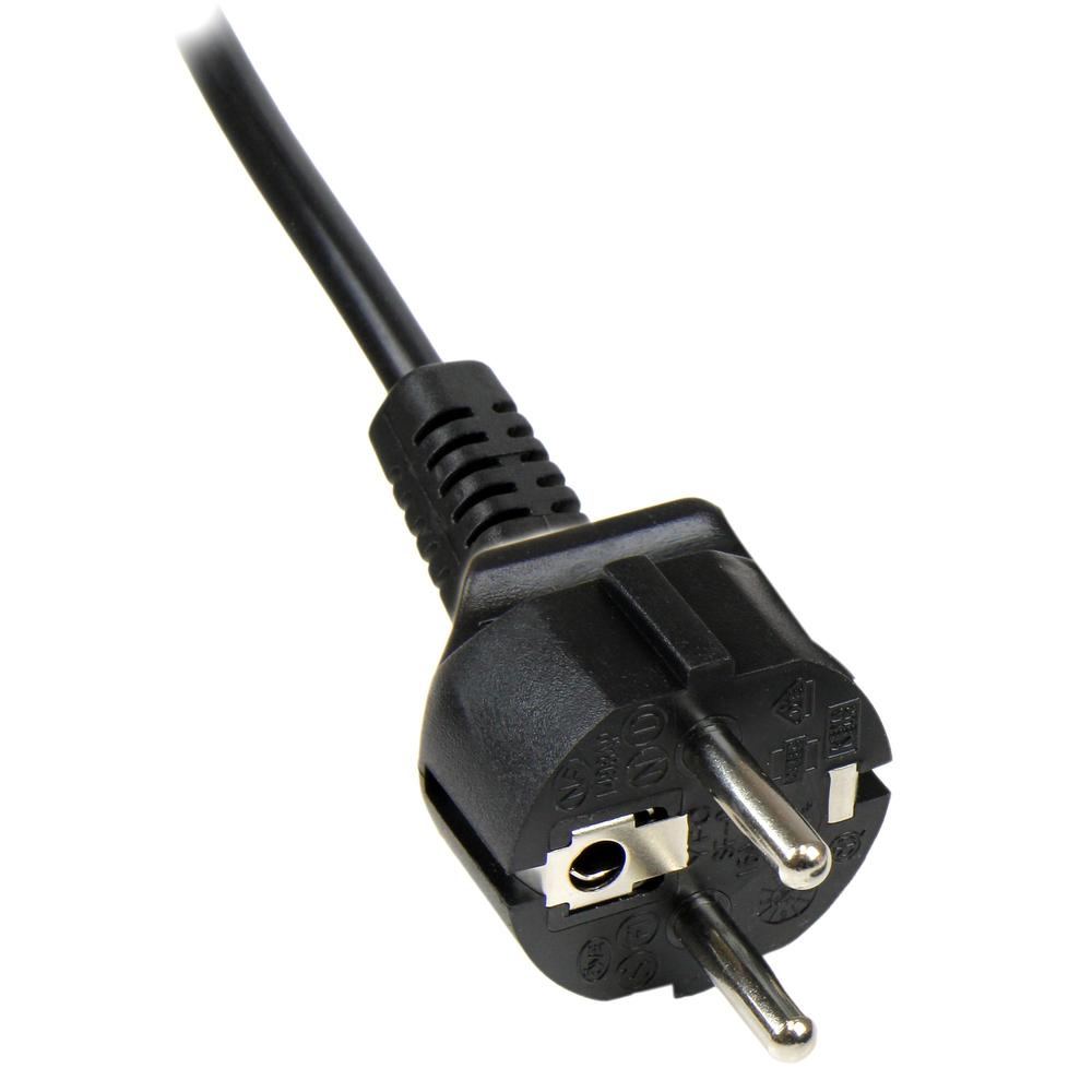 CABLE SCHUKO A C5 STARTECH 1M/ MACHO-HEMBRA/ NEGRO