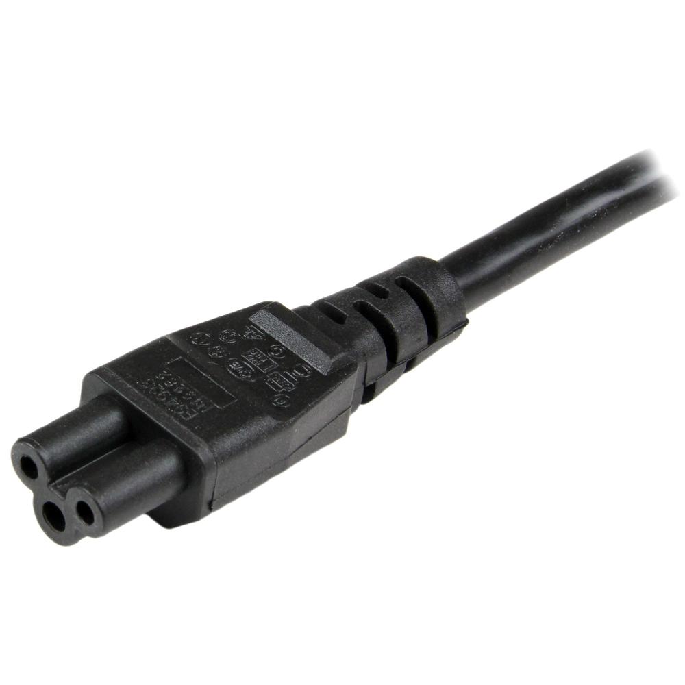 CABLE SCHUKO A C5 STARTECH 1M/ MACHO-HEMBRA/ NEGRO