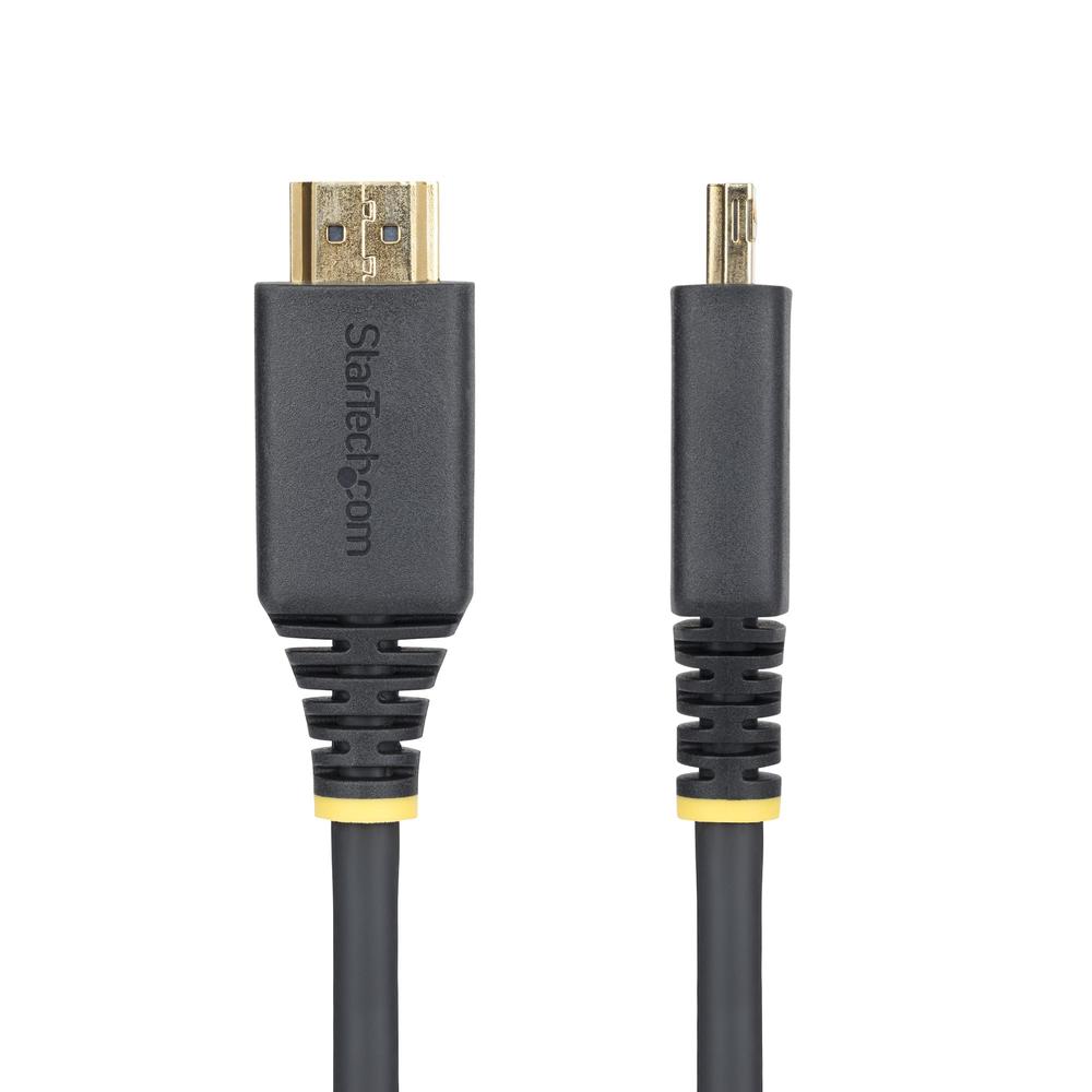 CABLE HDMI 4K CON AGARRE STARTECH 2M/ MACHO-MACHO/ NEGRO