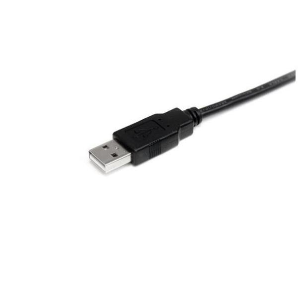 CABLE USB TIPO A STARTECH 2M/ MACHO-MACHO/ NEGRO