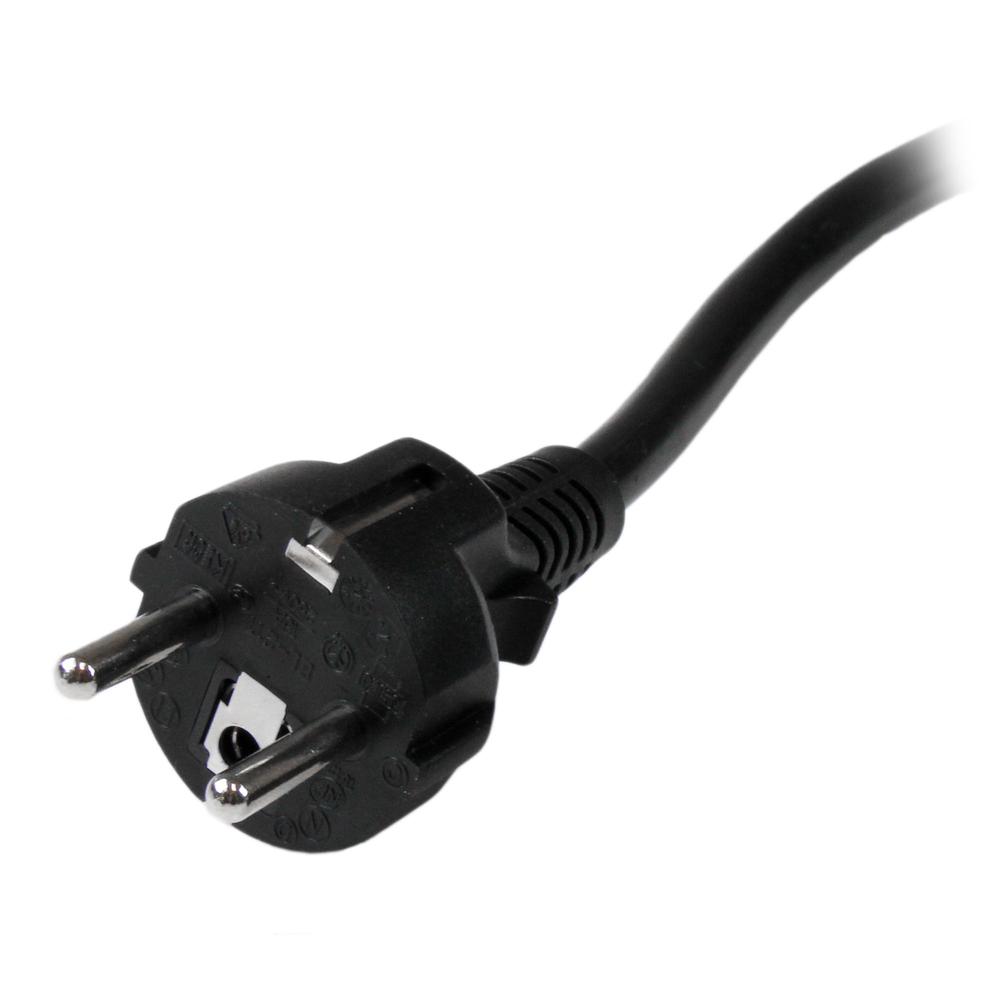 CABLE SCHUKO A C19 STARTECH 2M/ MACHO-HEMBRA/ NEGRO