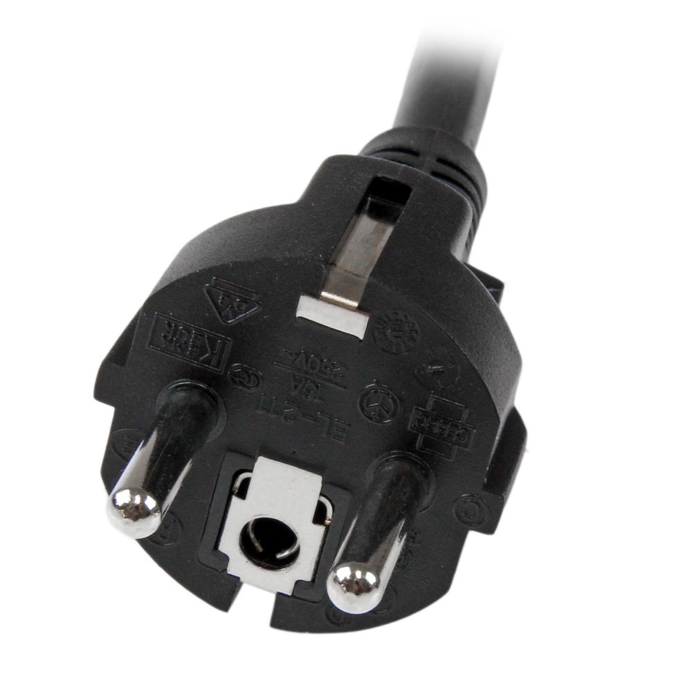 CABLE SCHUKO A C19 STARTECH 2M/ MACHO-HEMBRA/ NEGRO