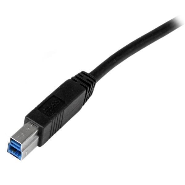 CABLE USB TIPO B A USB TIPO A STARTECH 2M/ MACHO-MACHO/ NEGRO