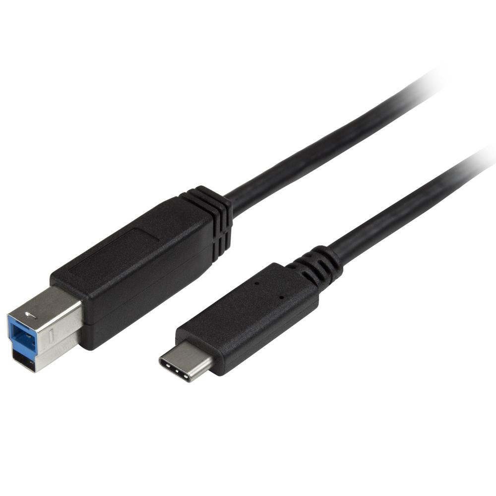 CABLE USB TIPO C A USB TIPO B STARTECH 2M/ MACHO-MACHO/ NEGRO