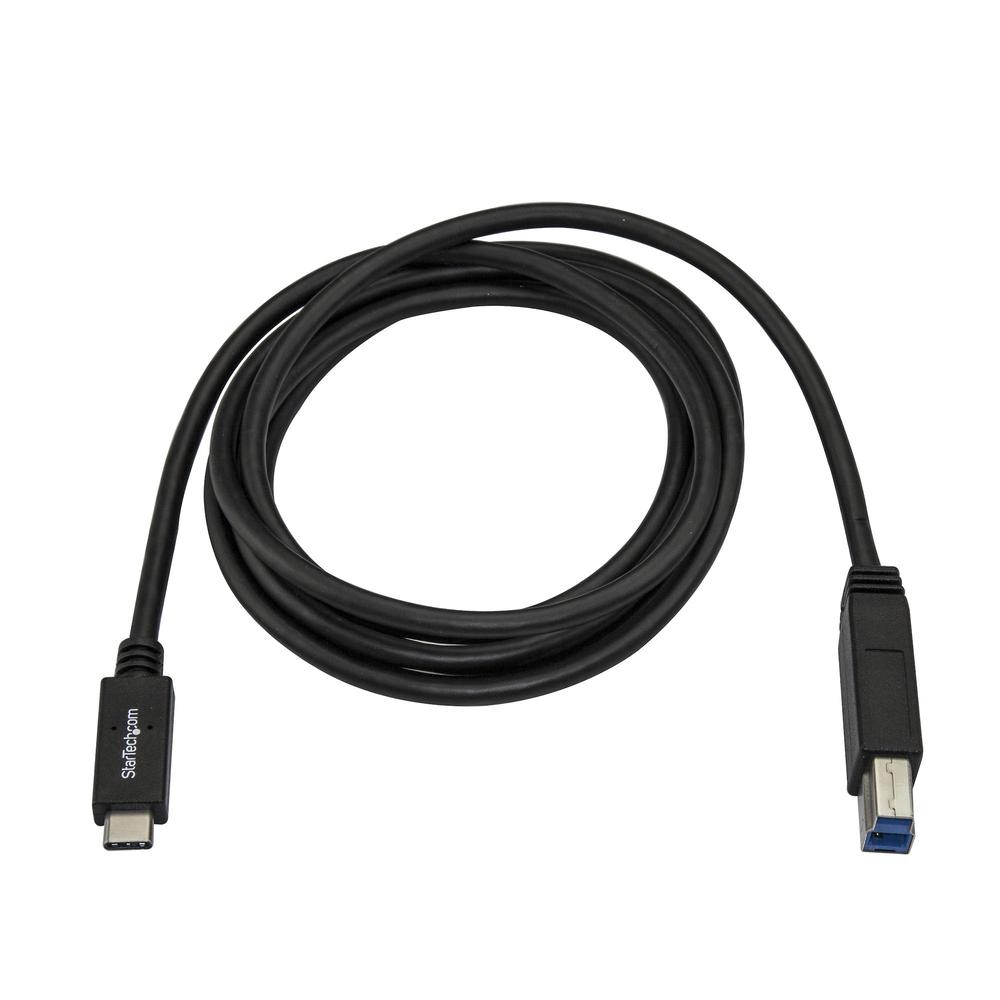 CABLE USB TIPO C A USB TIPO B STARTECH 2M/ MACHO-MACHO/ NEGRO