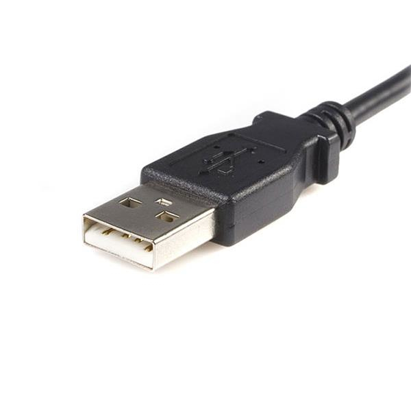 CABLE MICRO USB TIPO B A USB TIPO A STARTECH 2M/ MACHO-MACHO/ NEGRO