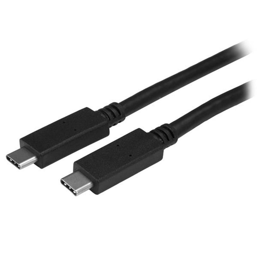 CABLE USB TIPO C STARTECH 2M/ MACHO-MACHO/ NEGRO