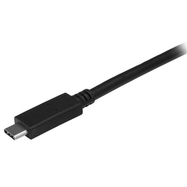 CABLE USB TIPO C STARTECH 2M/ MACHO-MACHO/ NEGRO