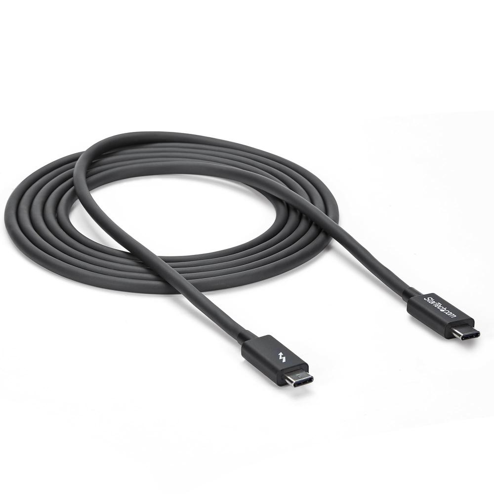 CABLE USB TIPO C STARTECH 2M/ MACHO-MACHO/ NEGRO