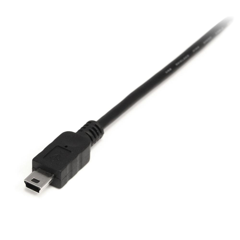 CABLE USB TIPO A A MINI USB TIPO B STARTECH 2M/ MACHO-MACHO/ NEGRO