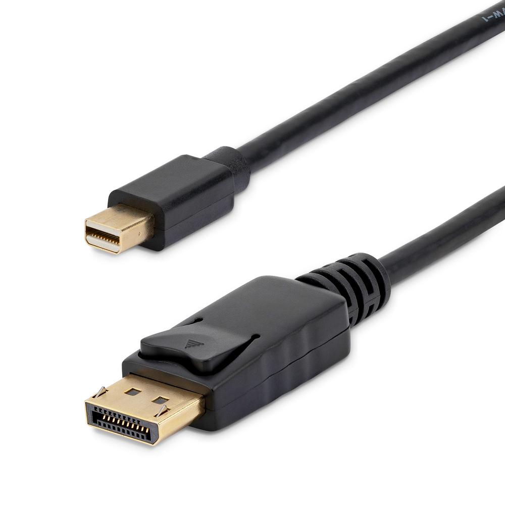CABLE MINI DP A DISPLAYPORT STARTECH 2M/ MACHO-MACHO/ NEGRO