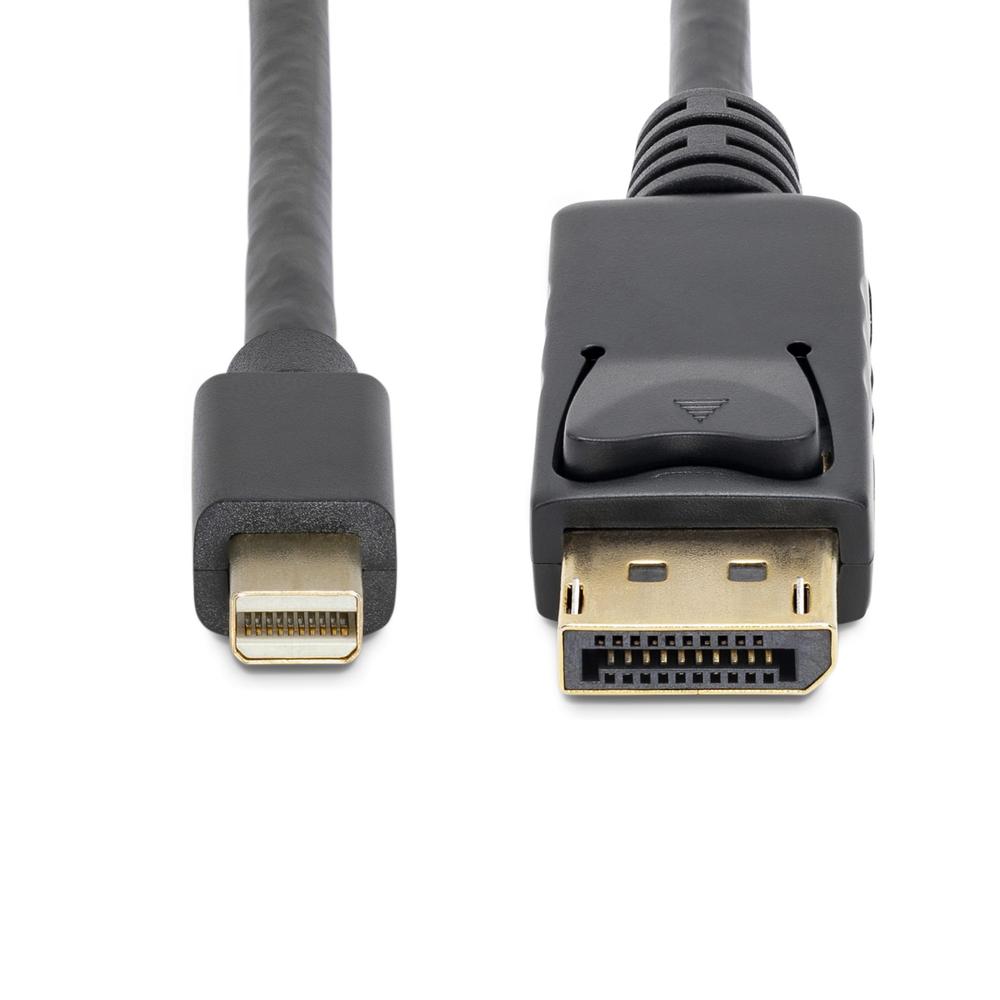 CABLE MINI DP A DISPLAYPORT STARTECH 3M/ MACHO-MACHO/ NEGRO