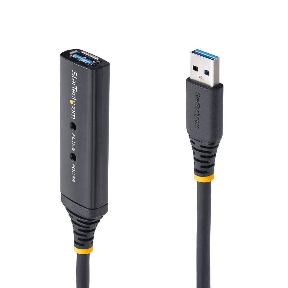 CABLE USB TIPO A STARTECH 3M/ MACHO-HEMBRA/ NEGRO