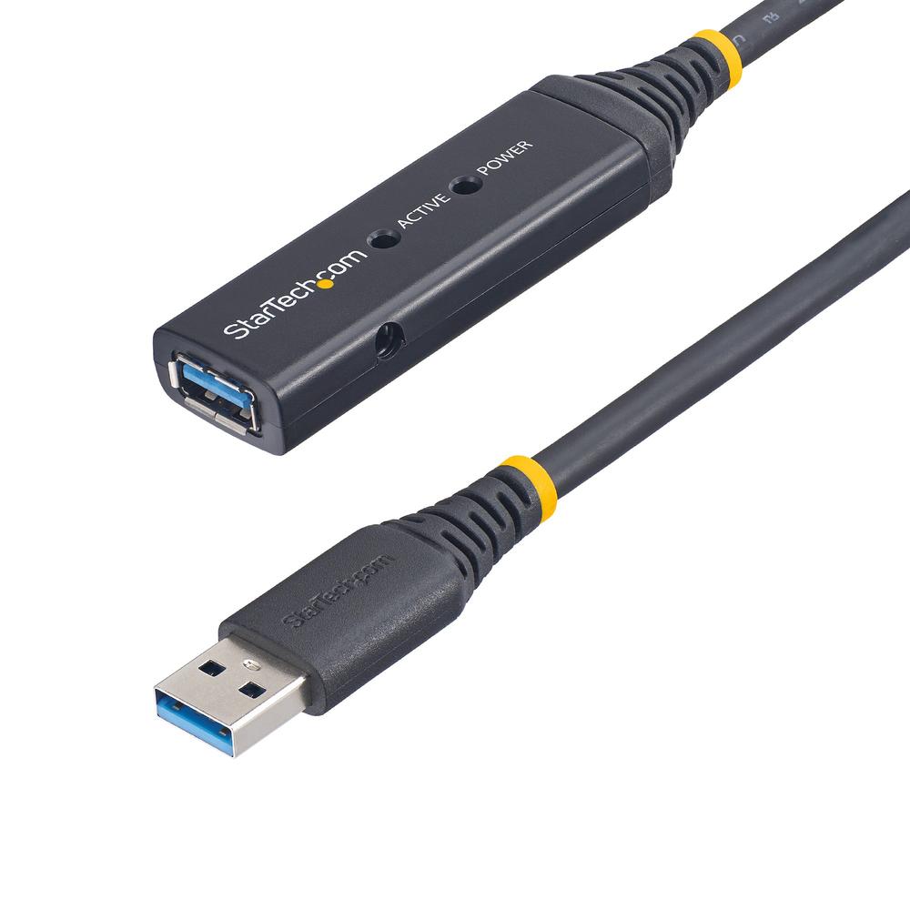 CABLE USB TIPO A STARTECH 3M/ MACHO-HEMBRA/ NEGRO
