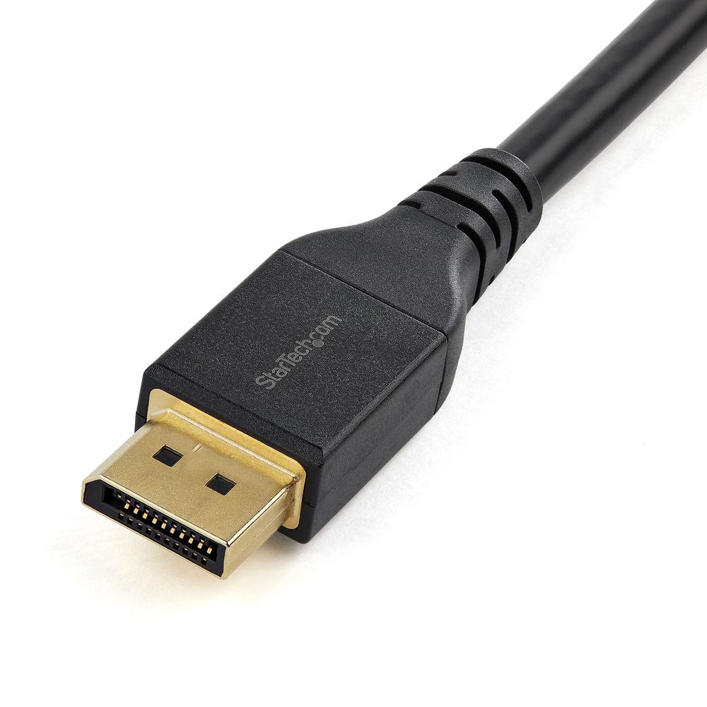 CABLE DISPLAYPORT 8K STARTECH 4M/ MACHO-MACHO/ NEGRO