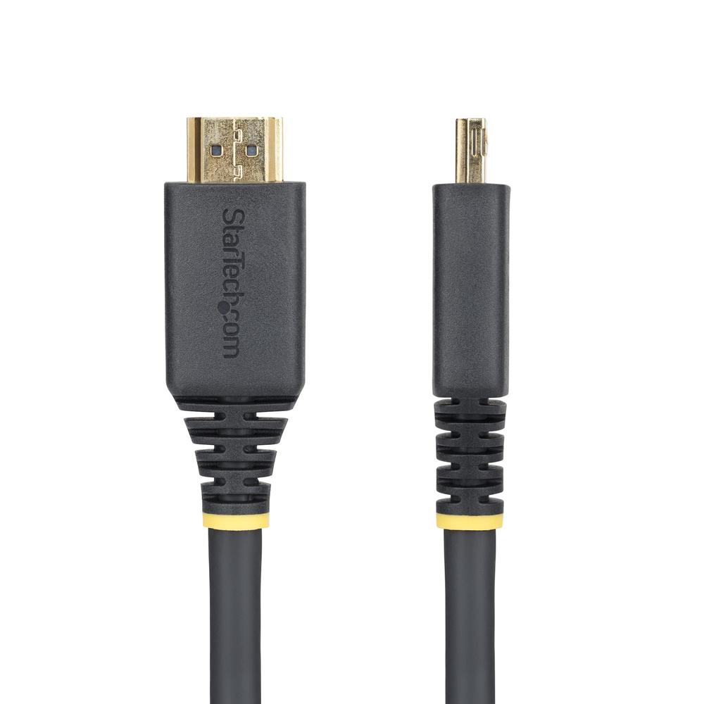 CABLE HDMI 4K CON AGARRE STARTECH 5M/ MACHO-MACHO/ NEGRO