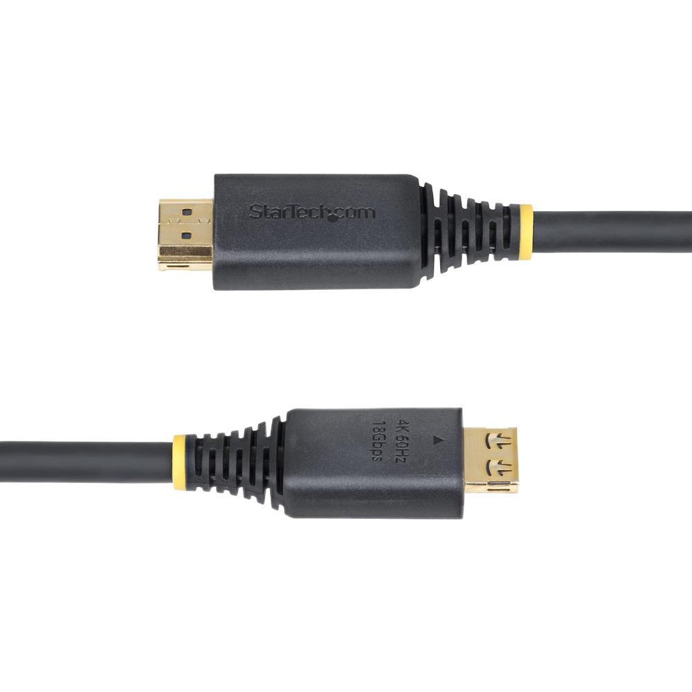 CABLE HDMI 4K CON AGARRE STARTECH 5M/ MACHO-MACHO/ NEGRO