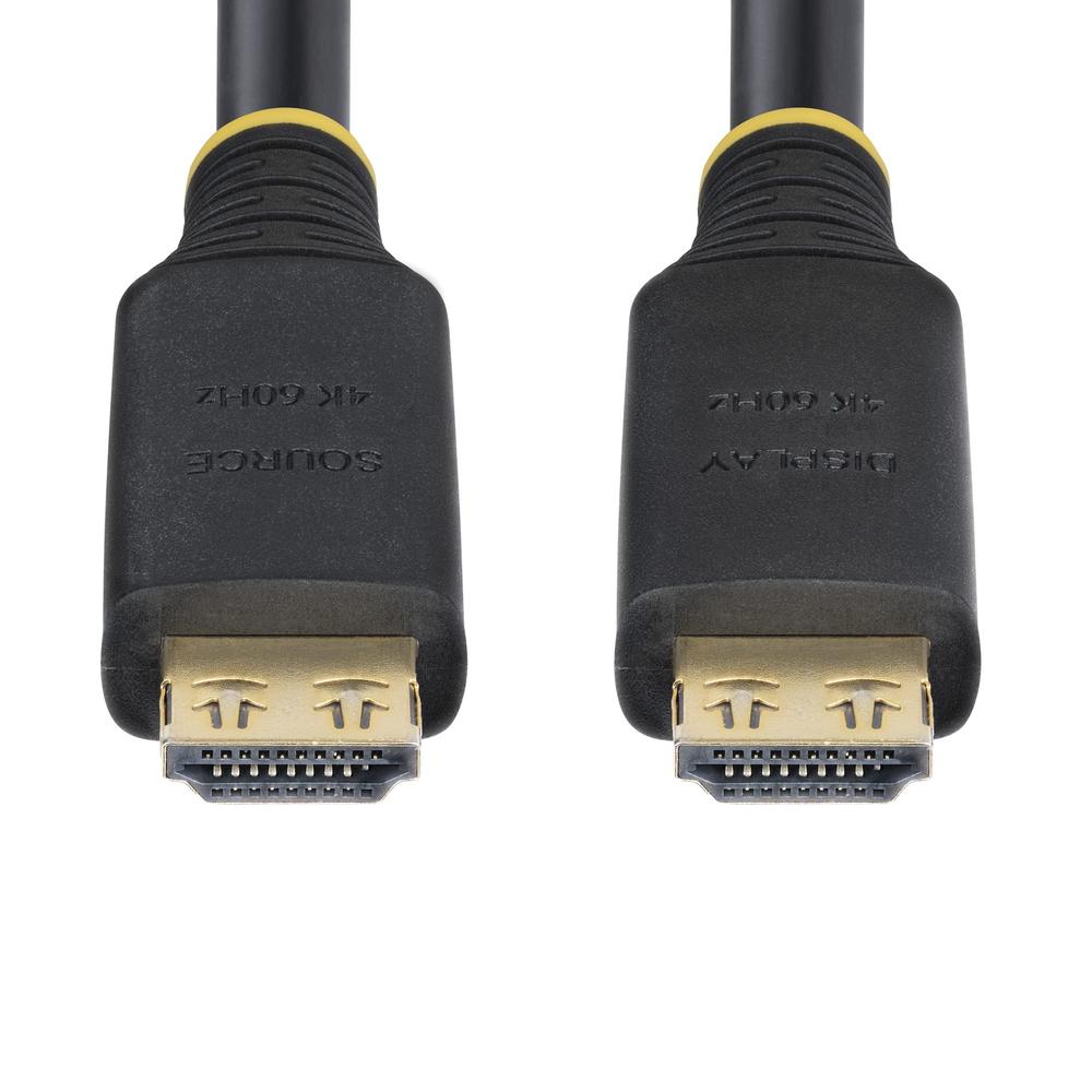 CABLE HDMI 4K CON AGARRE STARTECH 15M/ MACHO-MACHO/ NEGRO