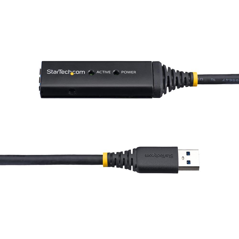 CABLE USB TIPO A STARTECH 5M/ MACHO-HEMBRA/ NEGRO