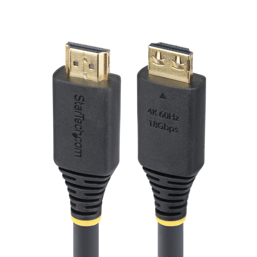 CABLE HDMI 4K CON AGARRE STARTECH 7M/ MACHO-MACHO/ NEGRO
