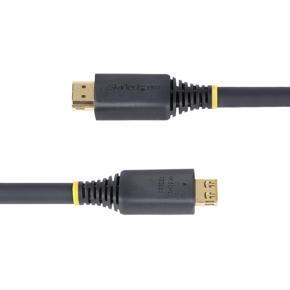 CABLE HDMI 4K CON AGARRE STARTECH 7M/ MACHO-MACHO/ NEGRO