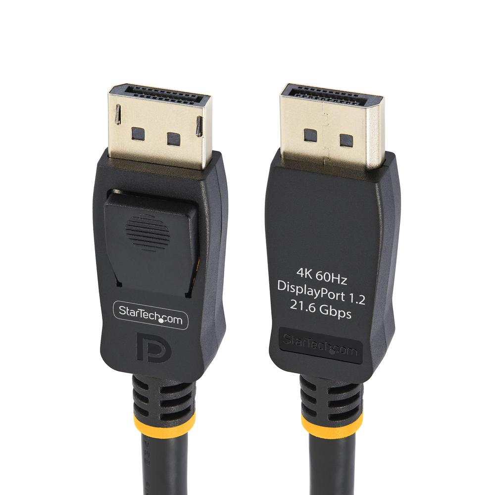 CABLE DISPLAYPORT 4K X 2K STARTECH 1M/ MACHO-MACHO/ NEGRO