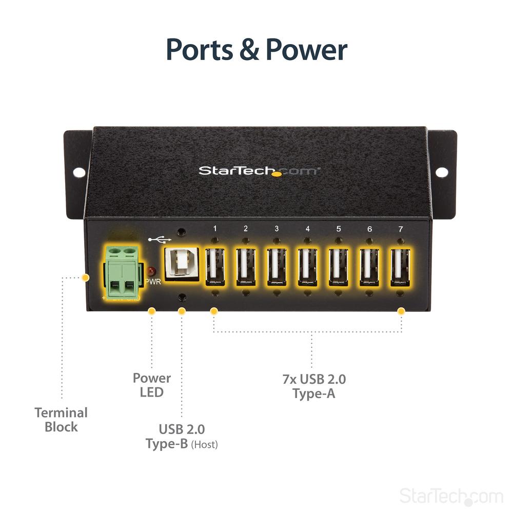 HUB STARTECH 7 EN 1