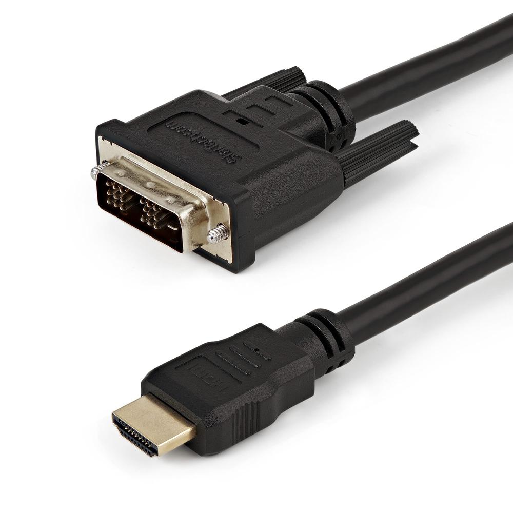 CABLE HDMI A DVI-D STARTECH 1.5M/ MACHO-MACHO/ NEGRO