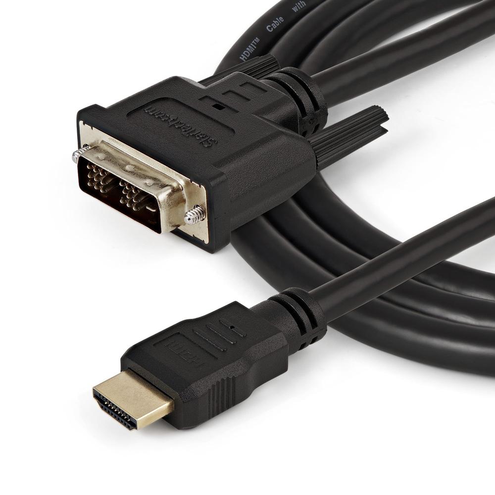 CABLE HDMI A DVI-D STARTECH 1.5M/ MACHO-MACHO/ NEGRO