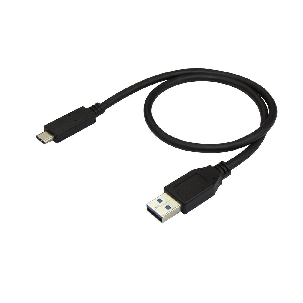 CABLE USB TIPO C A USB TIPO A STARTECH 0.5M/ MACHO-MACHO/ NEGRO