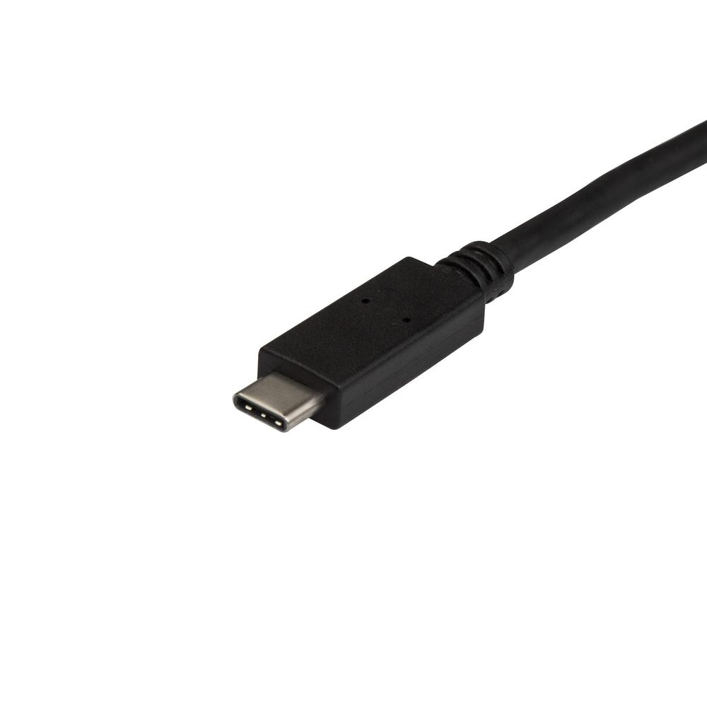 CABLE USB TIPO C A USB TIPO A STARTECH 0.5M/ MACHO-MACHO/ NEGRO