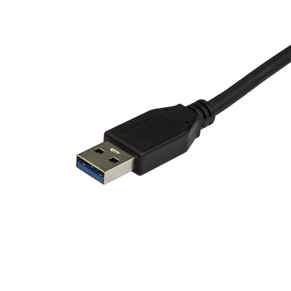 CABLE USB TIPO C A USB TIPO A STARTECH 0.5M/ MACHO-MACHO/ NEGRO