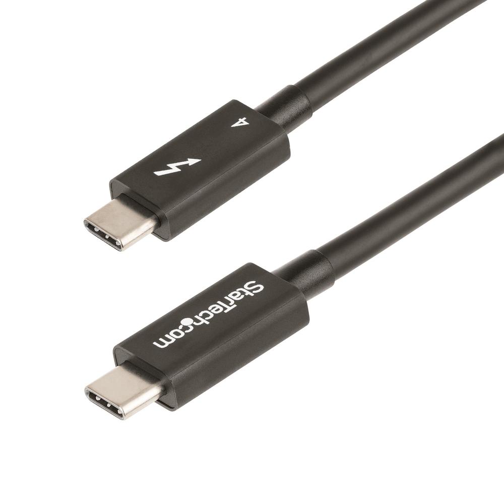CABLE USB TIPO C STARTECH 0.5M/ MACHO-MACHO/ NEGRO