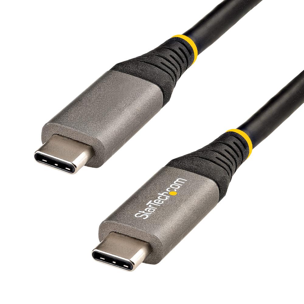 CABLE USB TIPO C STARTECH 0.5M/ MACHO-MACHO/ NEGRO