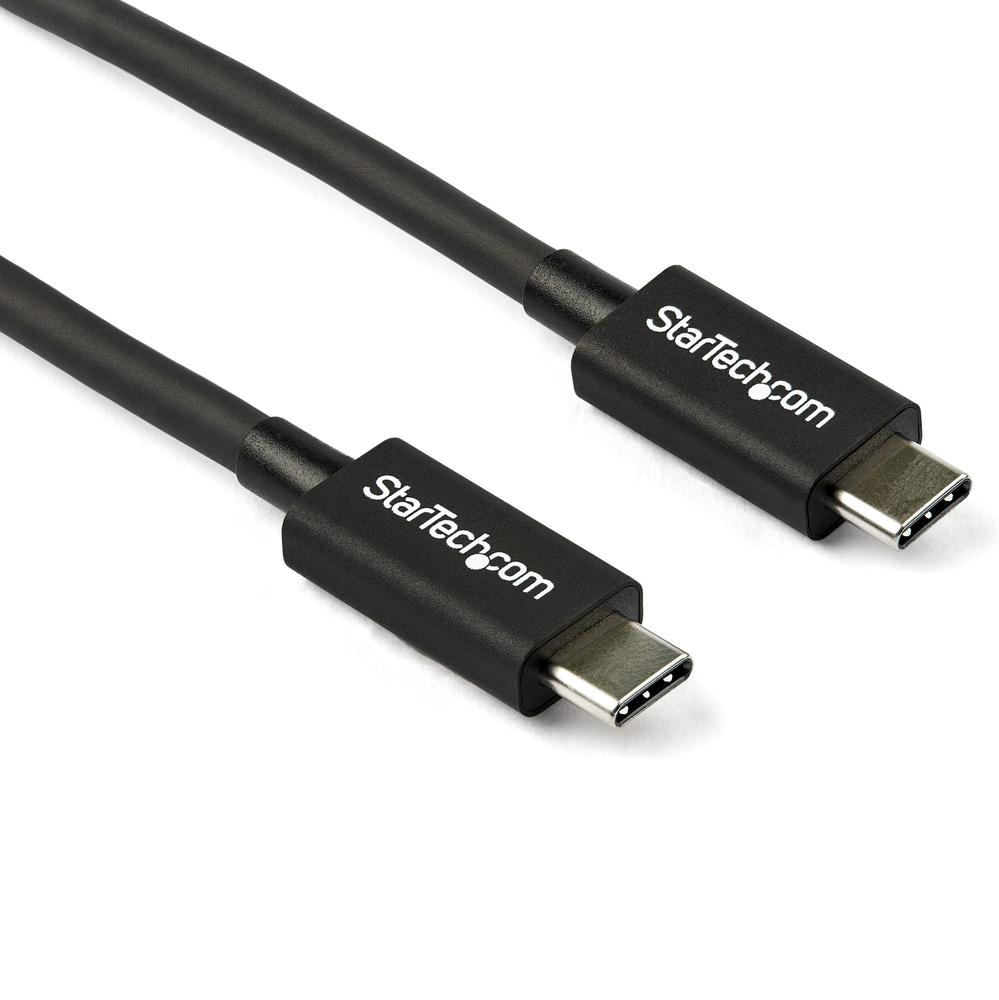 CABLE USB TIPO C STARTECH 0.8M/ MACHO-MACHO/ NEGRO