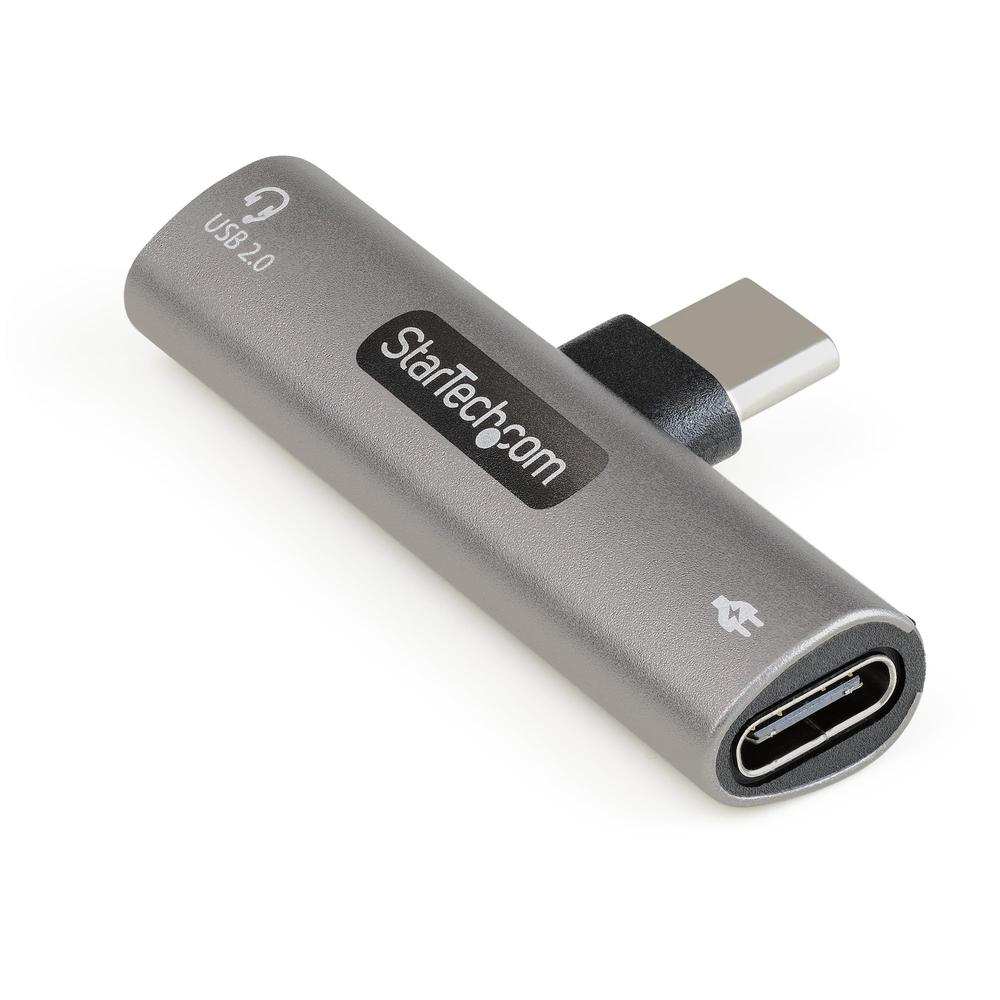 ADAPTADOR AUDIO Y CARGA USB TIPO C STARTECH MACHO-HEMBRA