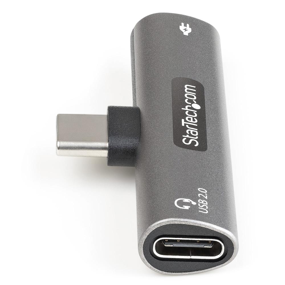 ADAPTADOR AUDIO Y CARGA USB TIPO C STARTECH MACHO-HEMBRA