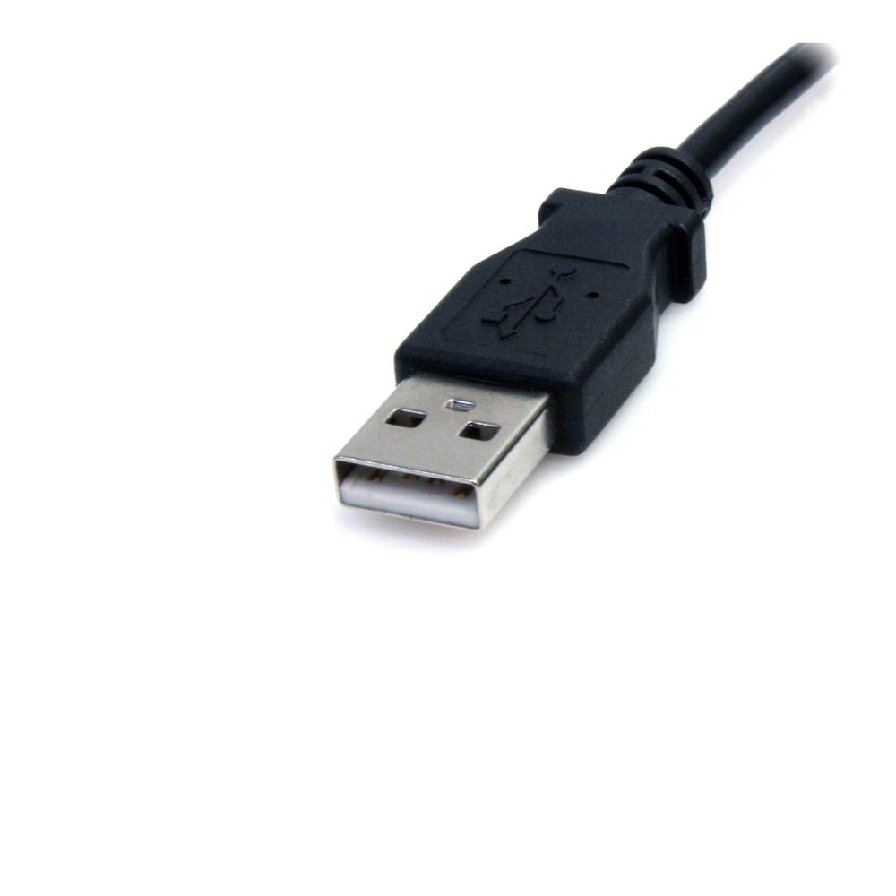 CABLE CABLE USB TIPO A A M 5.5MM STARTECH 0.91M/ MACHO-MACHO/ NEGRO