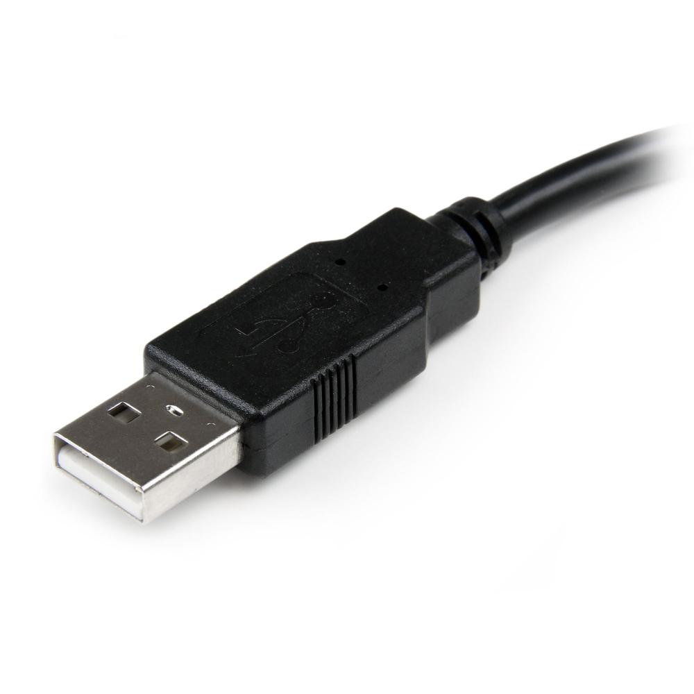 CABLE USB TIPO A STARTECH 0.15M/ MACHO-HEMBRA/ NEGRO