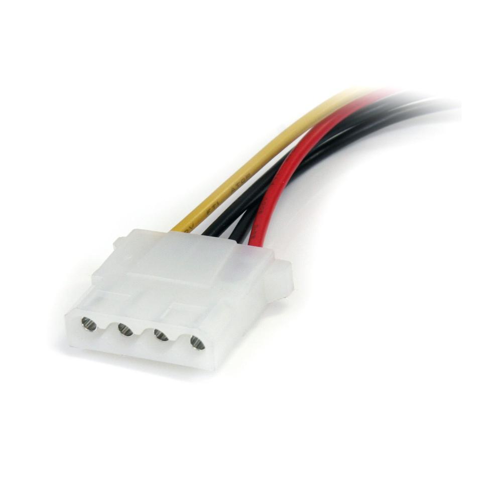 ADAPTADOR MOLEX LP4 A SATA STARTECH 0.15M/ HEMBRA-MACHO